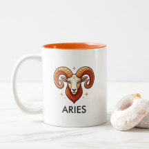 Aries Sterrenbeeld Astrologie Verjaardag Koffiemok
