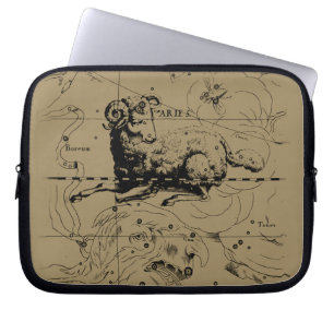 Aries sterrenbeeld Hevelius 1690 21 maart - 19 apr Laptop Sleeve