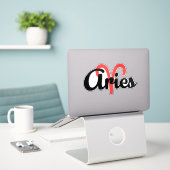 Aries Sticker (Laptop op bureau)