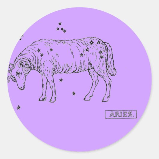 Aries Sticker (Voorkant)