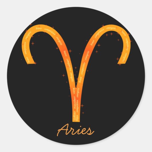 Aries Sticker (Voorkant)