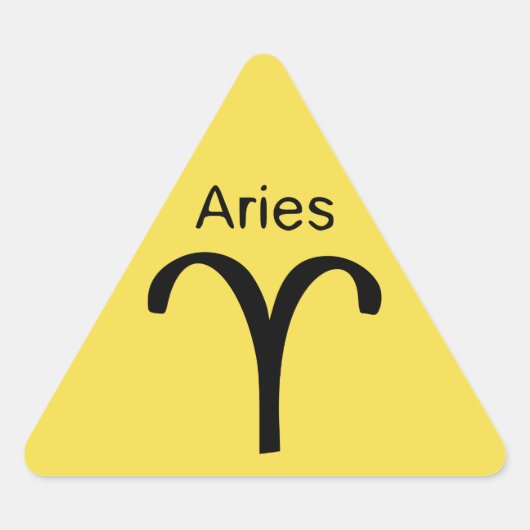 Aries Sticker (Voorkant)