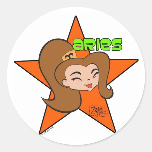 Aries Stickers (Voorkant)