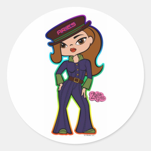 Aries Stickers (Voorkant)
