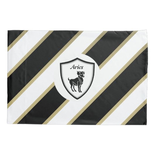 Aries-symbool Kussensloop (Achterkant)