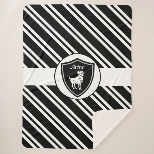 Aries-symbool Sherpa Deken (Voorkant)
