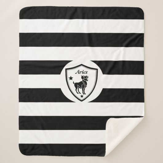 Aries-symbool Sherpa Deken (Voorkant)