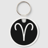 Aries-symbool Sleutelhanger (Voorkant)