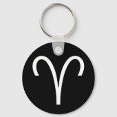 Aries-symbool Sleutelhanger (Voorkant)