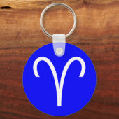 Aries-symbool Sleutelhanger (Voorkant)