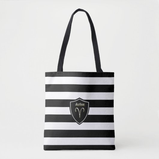 Aries-symbool  tote bag (Voorkant)