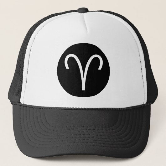 Aries-symbool Trucker Pet (Voorkant)