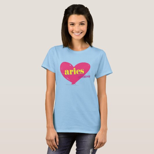 Aries T-shirt (Voorkant volledig)