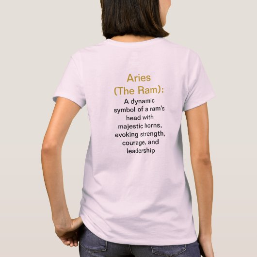 Aries T-Shirt (Achterkant)