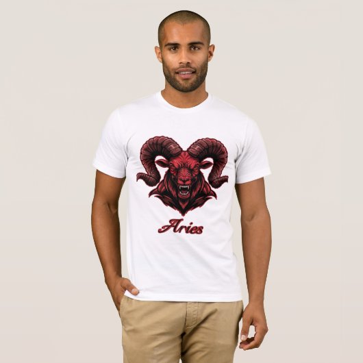 Aries T-shirt (Voorkant volledig)