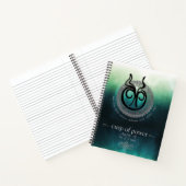 Aries-Taurus Cusp spiral notebook Notitieboek (Binnen)