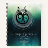 Aries-Taurus Cusp spiral notebook Notitieboek (Voorkant)