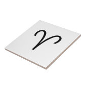 Aries Tegeltje (Zijkant)