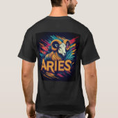 Aries-teken T-shirt (Achterkant)