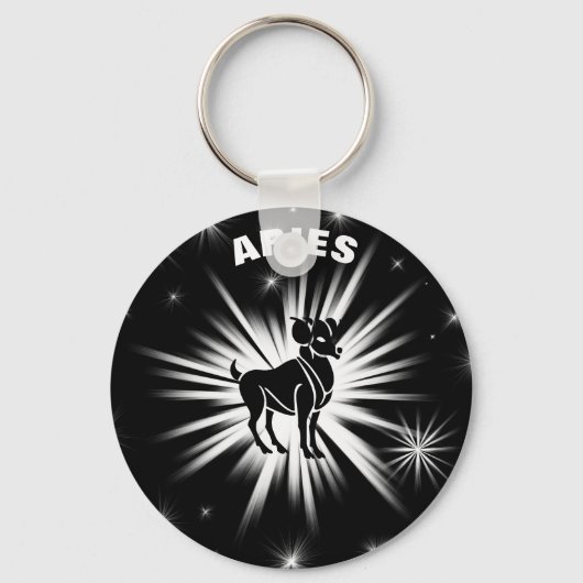 Aries tekenen sleutelhanger (Voorkant)