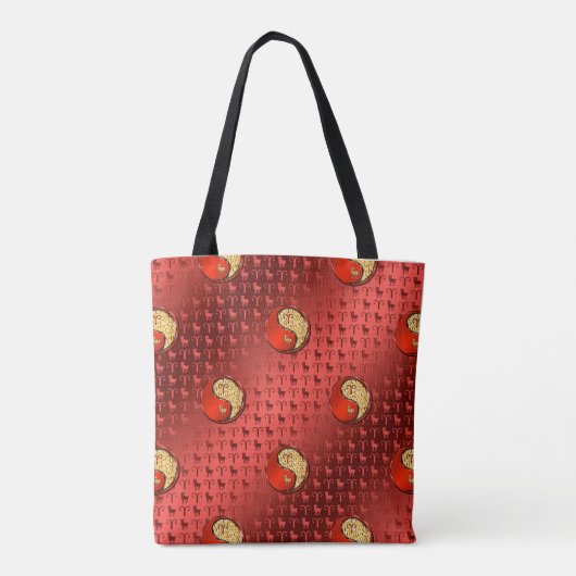 Aries the Ram Tote Bag (Achterkant)