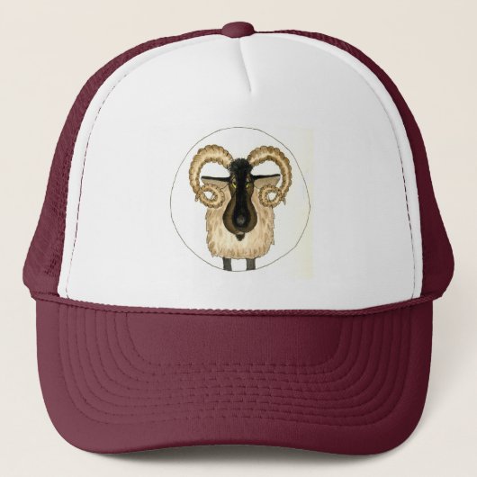 "Aries" Trucker Hat Trucker Pet (Voorkant)