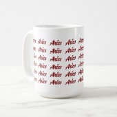 Aries Vibes Koffiemok (Voorkant links)