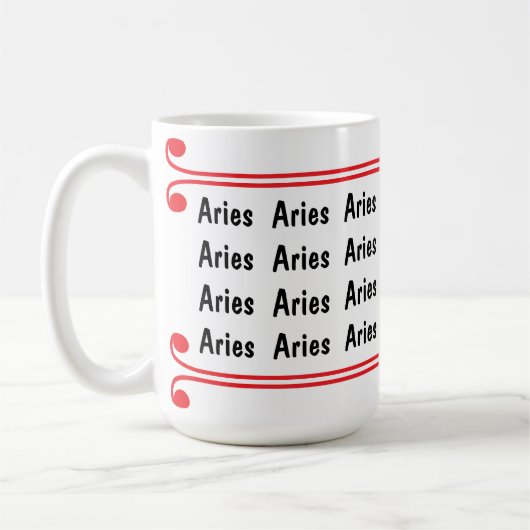 Aries Vibes Koffiemok (Links)