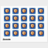 Aries Vierkante Sticker (Vel)