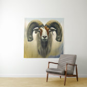 Aries Wandkleed (In situ)