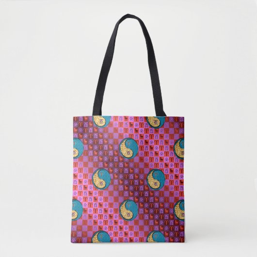 Aries & Water Rooster Tote Bag (Voorkant)