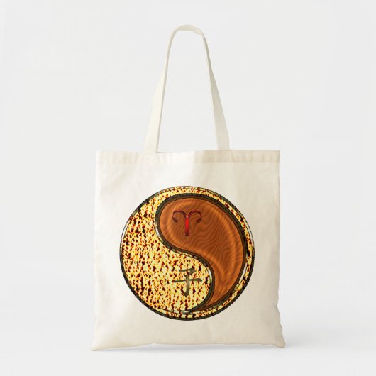 Aries & Wood Rat Tote Bag (Voorkant)