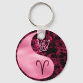 Aries Yin Yang Sleutelhanger (Voorkant)
