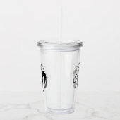 Aries Zodiac Acryl Drinkbeker (Rechts)