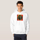 ARIES ZODIAC BIRTHDAY JEWEL HOODIE (Voorkant volledig)