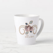 Aries Zodiac Boho Coffee Mok (Rechterhoek)