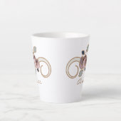 Aries Zodiac Boho Coffee Mok (Voorkant)