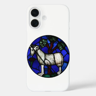 Aries Zodiac Glas in lood Notre-Dame de Paris iP1 iPhone 16 Hoesje