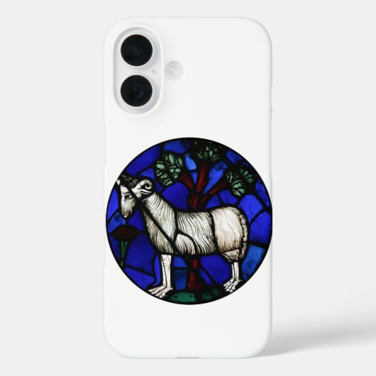 Aries Zodiac Glas in lood Notre-Dame de Paris iP1 Case-Mate iPhone Case (Achterkant)