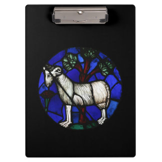 Aries Zodiac Glas in lood Notre-Dame de Paris Klembord