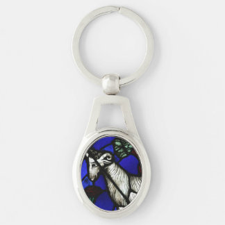 Aries Zodiac Glas in lood Notre-Dame de Paris OKe Sleutelhanger