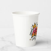 Aries Zodiac Graffiti Papieren Bekers (Rechts)