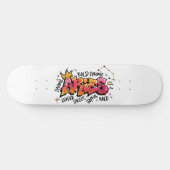 Aries Zodiac Graffiti Persoonlijk Skateboard (Horizontaal)