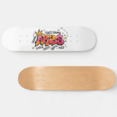 Aries Zodiac Graffiti Persoonlijk Skateboard (Horizontaal)