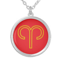 Aries Zodiac Ketting