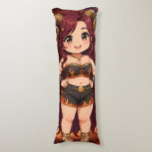 Aries Zodiac Lichaampillow Lichaamskussen (Voorkant Verticaal)