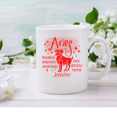 Aries Zodiac Personalized Traits Horoscope Koffiemok