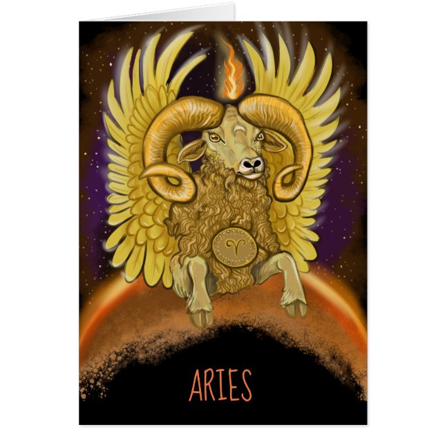 Aries Zodiac Sign (Voorkant)
