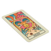 Aries Zodiac Sign Abstract Art  Magneet (Rechterzijde)