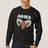 Aries Zodiac Sign Aries Personality Trui (Voorkant)